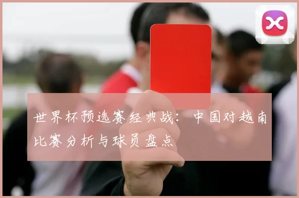 世界杯预选赛经典战：中国对越南比赛分析与球员盘点